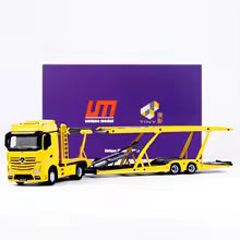 1:64 Alloy Die-Cast Benz Car Hauler