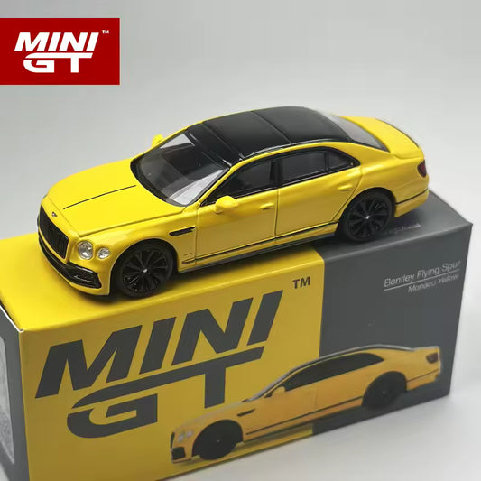 MINI GT 1:64 Bentley Flying Spur Monaco Yellow
